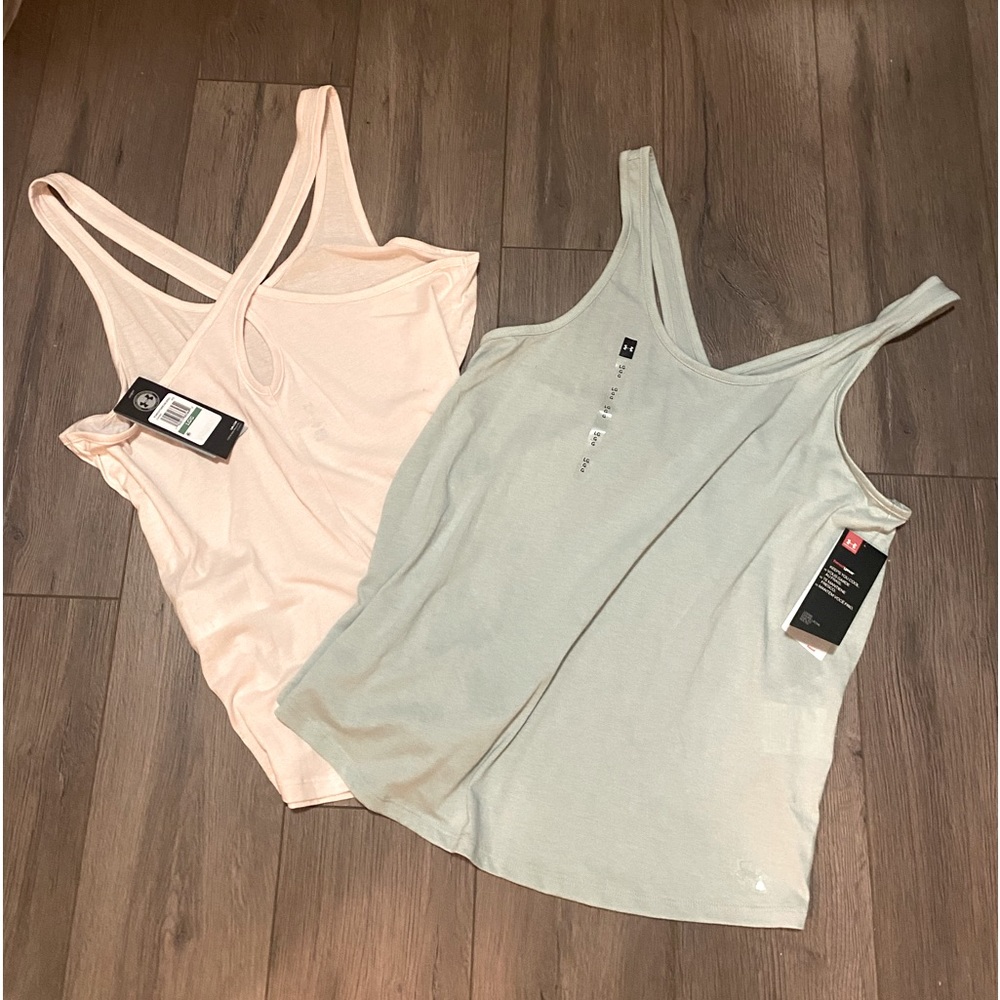 Under Armour NWT cross back tanks